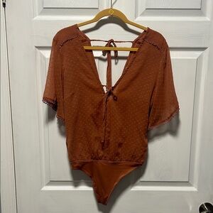 Abercrombie & Fitch Rust Bodysuit